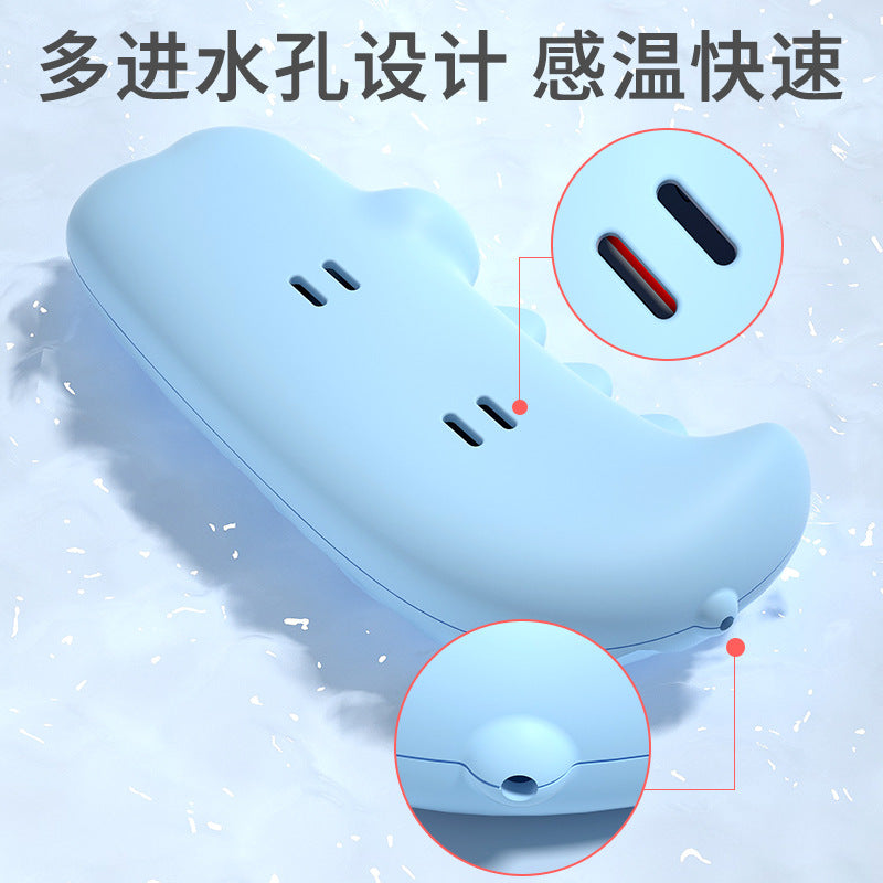 Baby cartoon cute water thermometer - crocodile design for bathing - measuring water temperature - special temperature meter for children's bath
