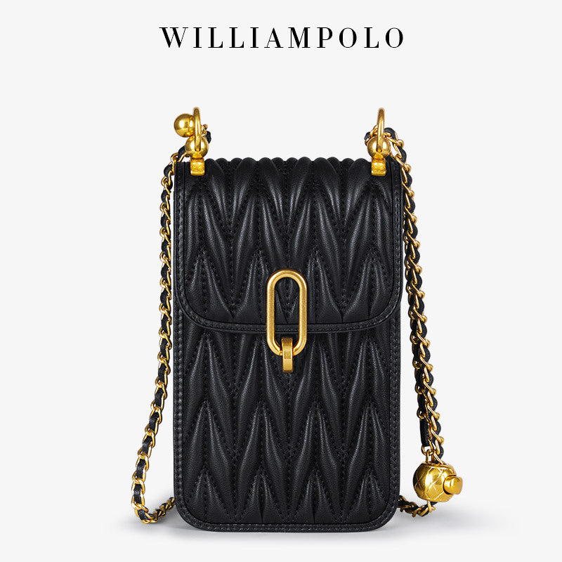 Emperor Paul Mobile Phone Bag Ladies Niche Design Premium Messenger Bag Fashion Versatile Women's Bag Shoulder Bag Ladies