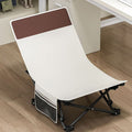 Foldable chair lunch break chair sit and lie foldable recliner portable mini nap foldable chair