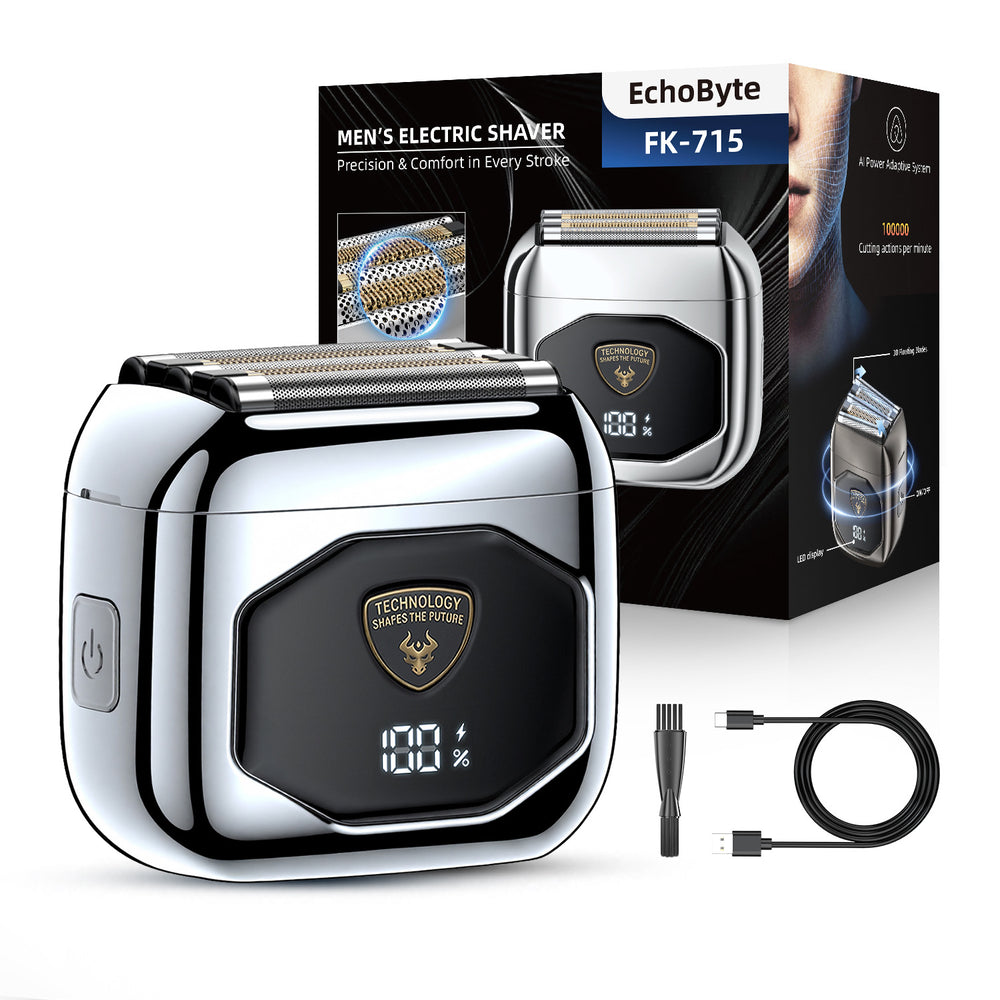 New men's mini electric shaver - portable reciprocating, washable, rechargeable razor - wholesale