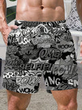 trending men's swim trunks, quick-dry swim shorts, casual athletic beach shorts, new european and american styles