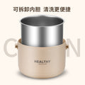 304 stainless steel multi-layer insulated lunch box bowl - portable, airtight, large capacity with rice bucket, detachable round bento box