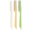Keqi 3-piece eyebrow trimming razor, imported from japan, high-grade stainless steel, professional eyebrow trimming razor, sharp and professional three-color suit