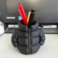 Influencer-approved 3d printed down jacket pen holder - creative desk organizer, home decor, toy, gift - new trendy design d1