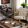 Ergonomic computer chair - comfortable backrest, adjustable height, ideal for home, office, student dorms, and study