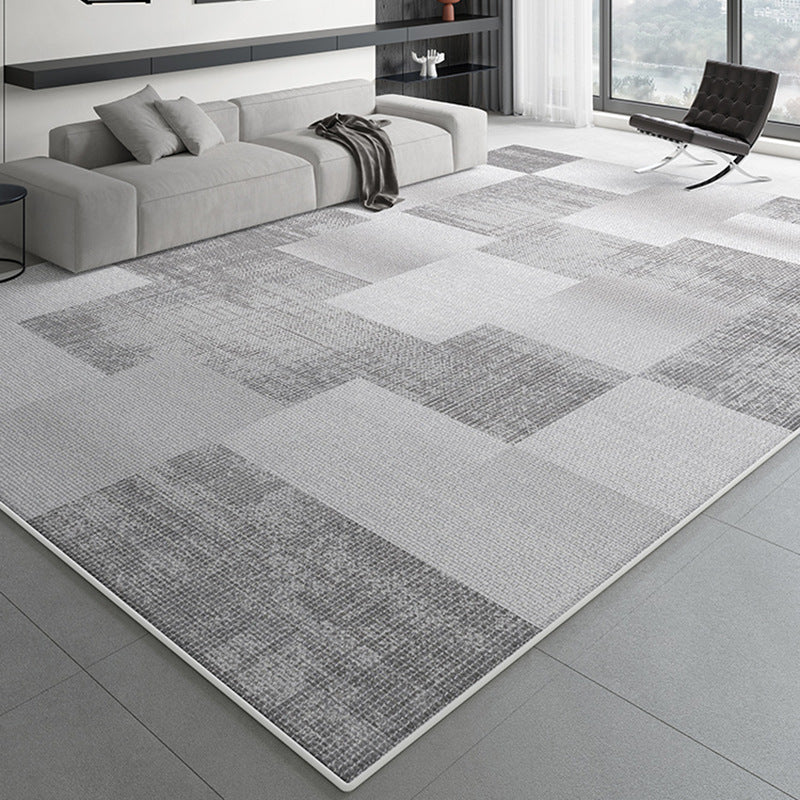 Carpet living room bedroom  new waterproof bedside no-wash and wipeable accessible luxuryclassy cream style coffee table floor mat