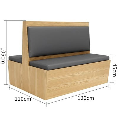 Customized hot pot shop plate deck sofa simple milk tea dessert shop buffet coffee western restaurant table chair combination
