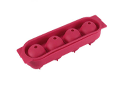 Ice cube mold ice making mold 6 round ice grids silicone 4 hole ice ball mold ice making box silicone ice grids