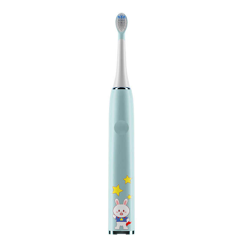 Fun electric toothbrush for kids (ages 6-12) - soft bristles, gum protection, 5 speeds, waterproof, automatic sonic charging - wholesale