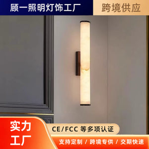 exclusive supply of modern accessible luxury imitation marble wall lamp living room lamp zhongshan lamp bedroom lamp bedside lamp indoor wall lamp