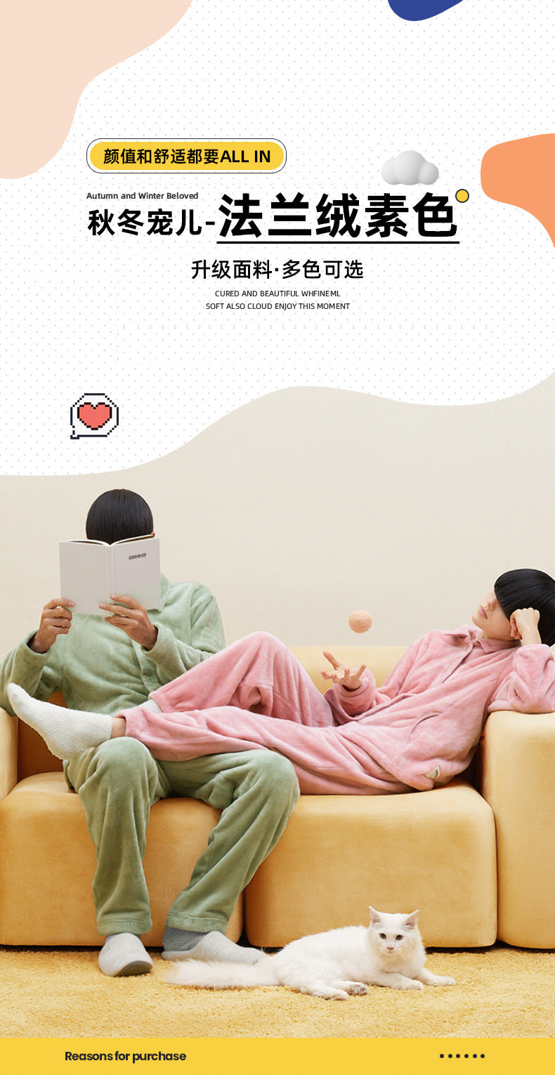 Double-sided flannel fabric, all-polyester autumn and winter loungewear pajamas blankets plush toys flannel fabric in stock