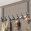 Entry door storage rack, punch-free door-back bag and umbrella storage rack, punch-free wall-mounted door-back hook