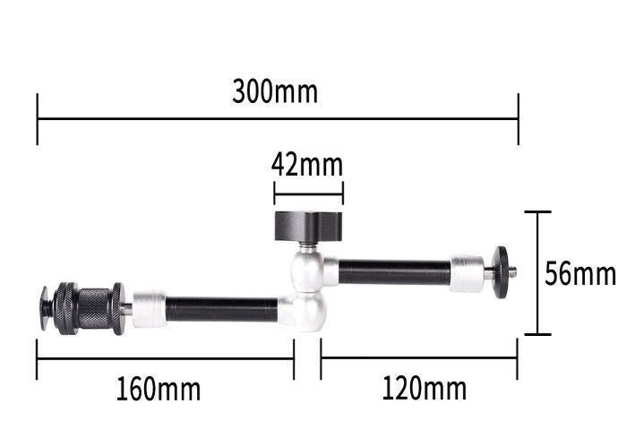 11inch magic arm monster hand monster arm monitor holder mobile phone stabilizer led photography light fill light holder