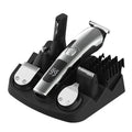 multifunctional electric hair clipper set - digital display, trimmer, shaver, hair cutting scissors, professional salon grade