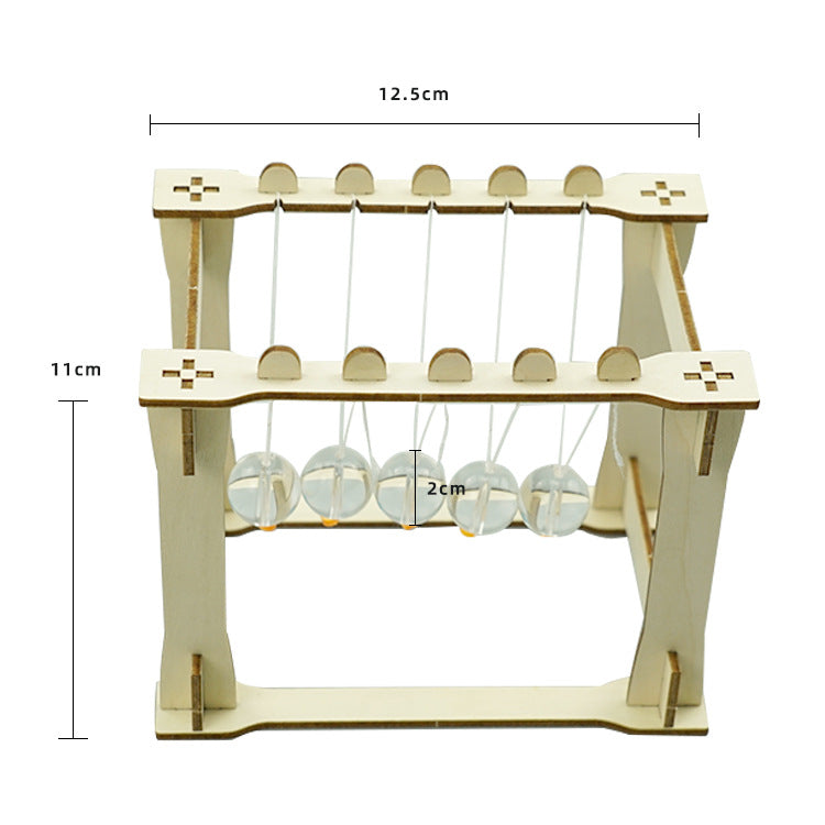 Primary school students science and technology small production children's creative DIY physics experiment science teaching aids handmade materials steam education