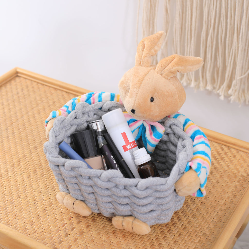 ins desktop storage small bucket skin care products notebook dining table simple pen holder girl heart storage box office