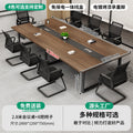 [package] 2.8* 1.2m conference table + 8 chairs