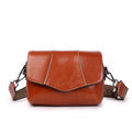 High-end oil wax leather small bag for women springnew arrival crossbody bag for women small square bag easiest for match genuine leather women's bag shoulder bag