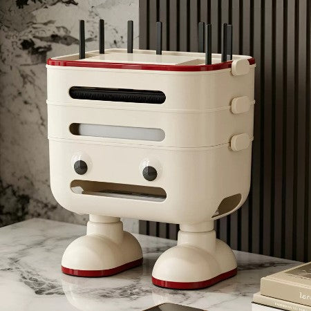 Router storage box - home wifi, tv set-top box organizer, new socket & broadband cable management solution