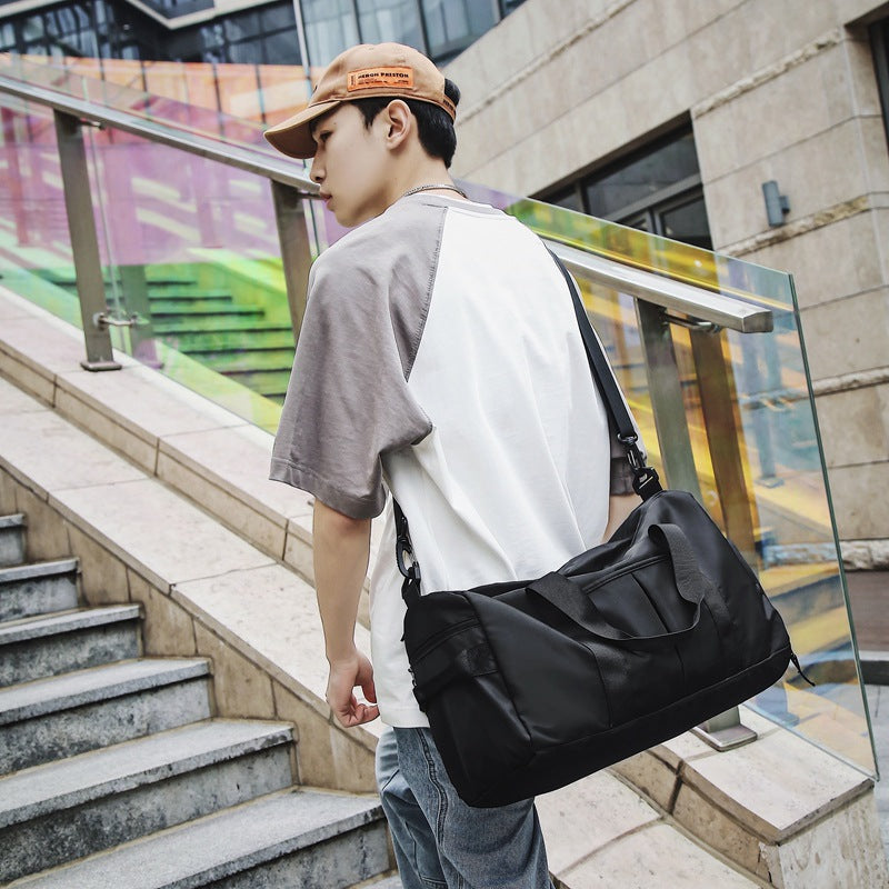 Cross-border new yoga bag large-capacity men's messenger bag men's and women's commuting shoulder bag college student leisure bag