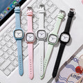 Shangmei cross-border small fresh and good-looking girl heart best friend exam watch primary and secondary school students simple square watch