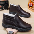New arrivalheattech cotton shoesfashioneasiest for match soft bottom snow boots fleece-linedthickened cotton bootsfashion cotton leather shoes