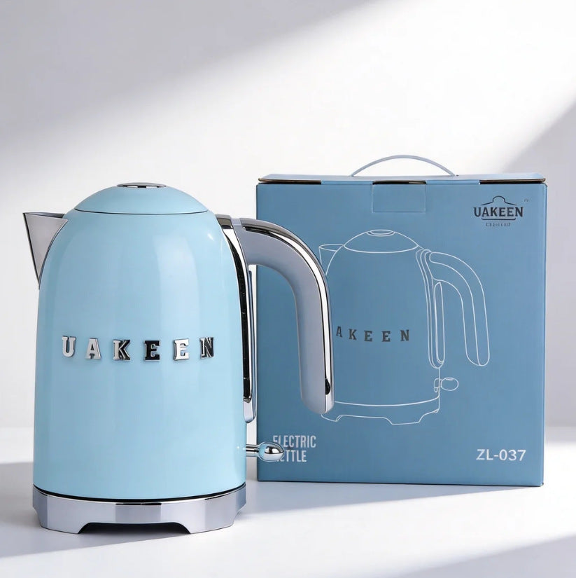 Uakeen in-stock bestseller: european standard large capacity multifunctional 2l electric kettle with 7 temperature settings, universal home use, and constant temperature control