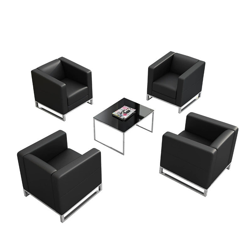 4s store office sofa customer business reception area reception room showroom negotiation small single three-person sofa