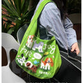 2024new arrival outing puppy shoulder bag easiest for match large capacity canvas bag student work clothing tote bag outing women's bag