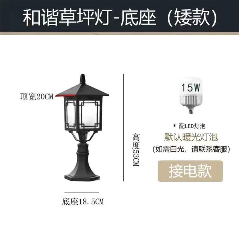 Solar powered lawn lights - outdoor patio lights - waterproof pathway ground lights - stake lights for lawns, villas, gardens, and landscaping