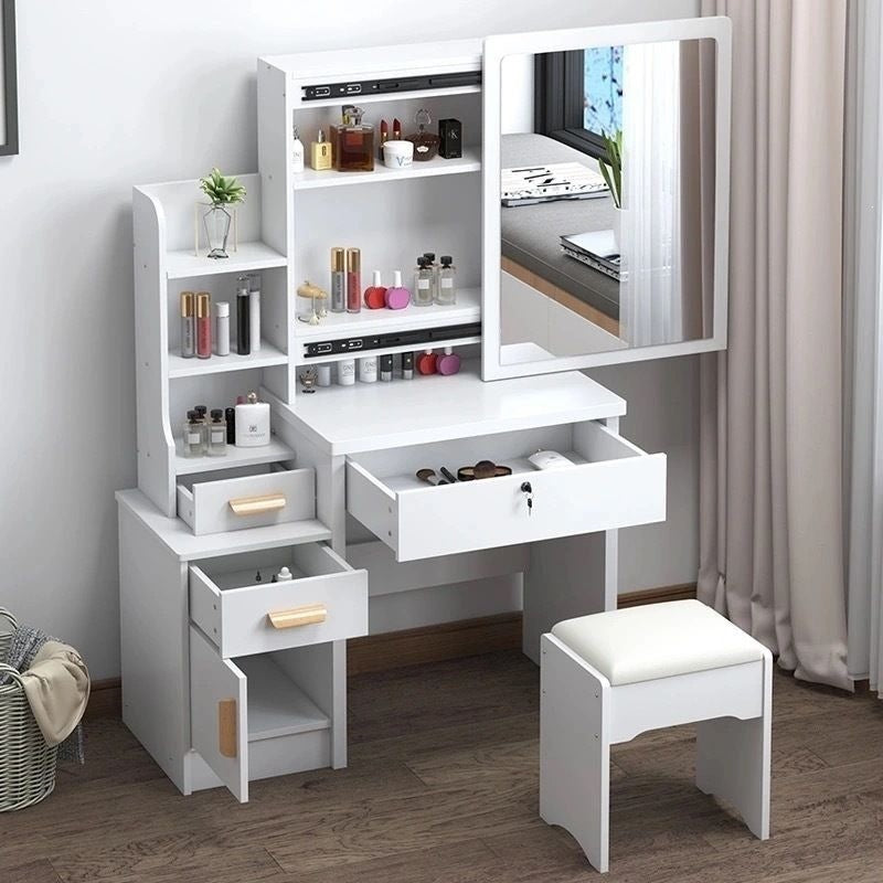 Bedroom mini small apartment simple modern casual dressing table economical multi-functional dressing table popular dressing table