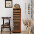 Dental multi-layer storage new chinoiserie tea cabinet dental cabinet manicure storage cabinet tea cup drawer cabinet