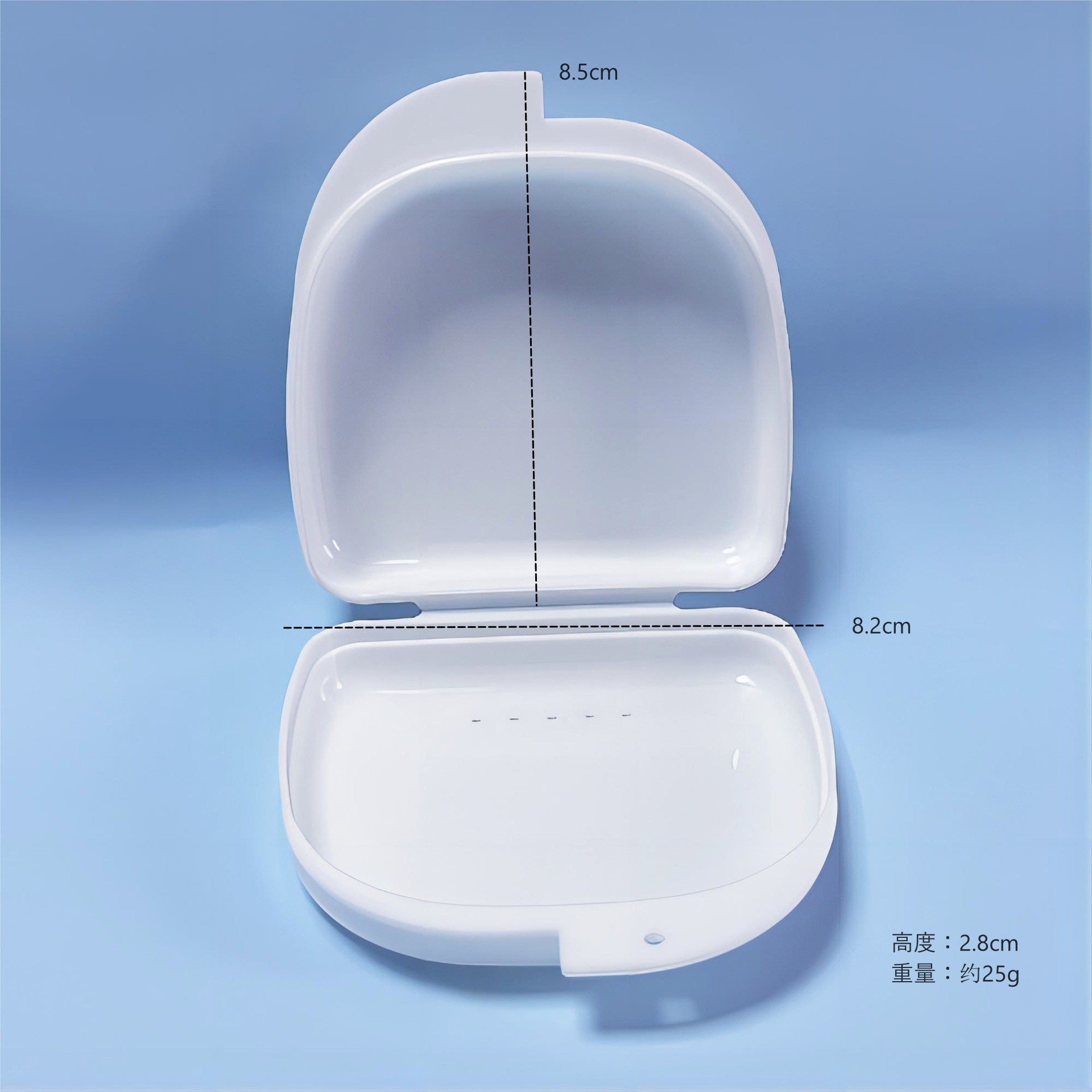 [Regular Customer] Tooth storage box, retainer storage box, ultra-transparent pp plastic box, denture box, braces storage box.
