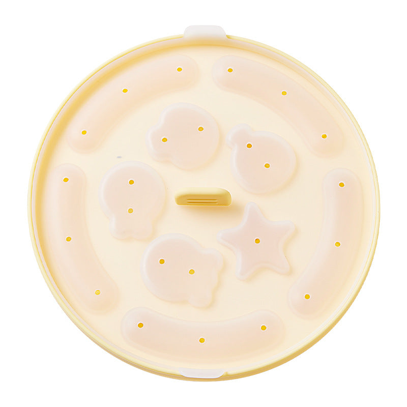 Pryton baby complementary food steamed cake mold food grade cat paw silicone bb baby complementary food tools high temperature resistant abrasives