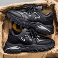 Men's spring work shoes: construction, labor, safety, athletic, casual, retro, thick-soled, height-increasing, workwear, dad shoes