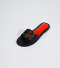2025 summer new women's flip-flops: trendy & unique flat sandals with low heel and round toe