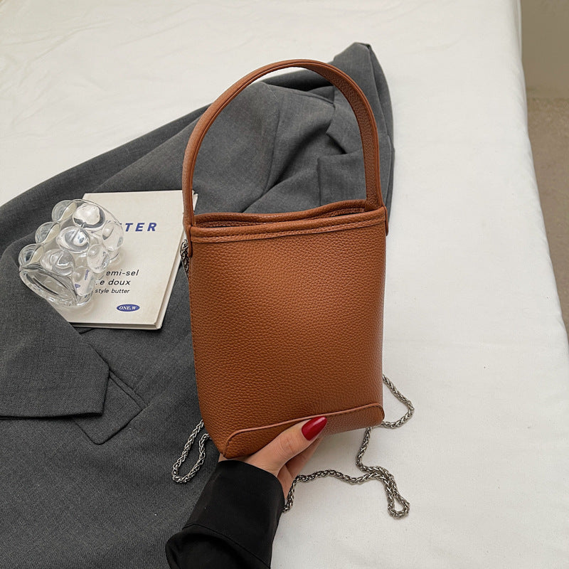 Cross-border mobile phone bag women's 2025 new fashion messenger bag Korean version mini shoulder bag Macaron simple bag