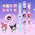 Kids' cartoon watch - new kuromi design for boys and girls - elementary school, kindergarten, luminous digital electronic watch - perfect gift!