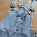 Fashion style cross-border new product girllong sleeves pit strip knitting bottom pullover shirt denim suspender shorts suit trendy