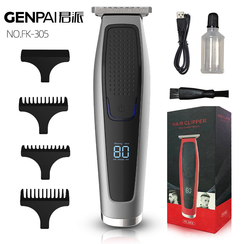 Electric hair clipper, usb rechargeable hair trimmer, beard trimmer, adjustable hair cutting machine