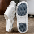 2023 new men's slippers - outdoor wear, summer, home use, non-slip, thick sole, indoor house slippers, women's one-strap sandals