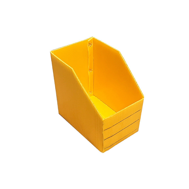 Shelf Oblique Carton Storage Box Multifunctional Classification E-commerce Warehouse Parts Material Wear-resistant Hollow Board Warehouse Box