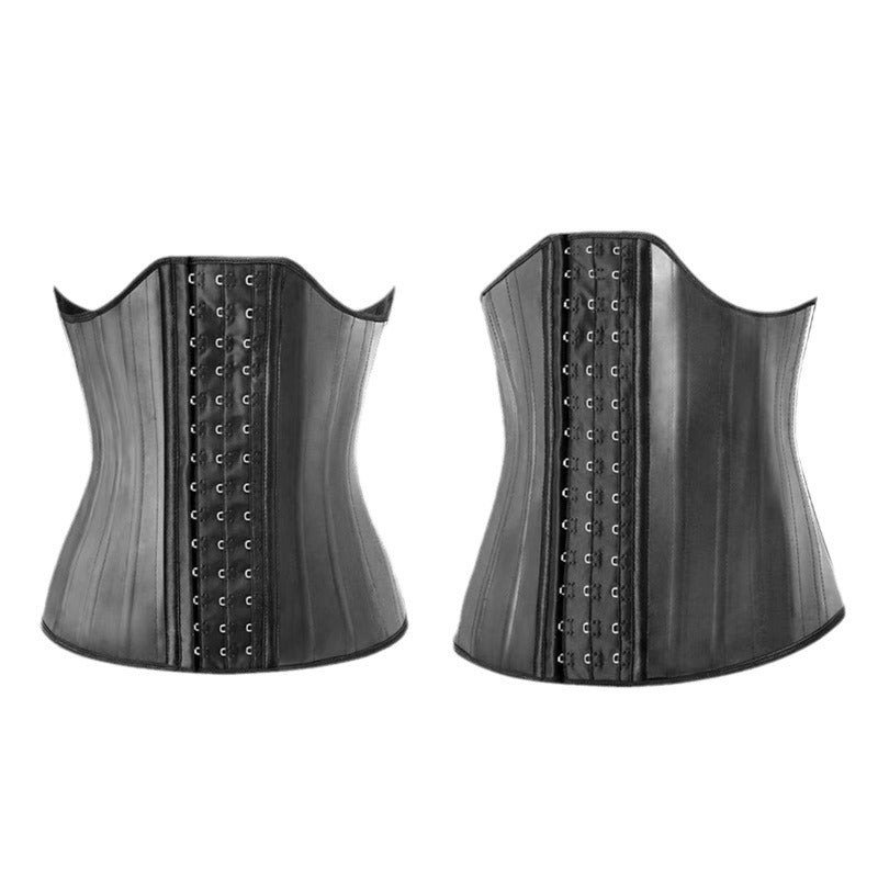 European and american cross-border latex sports waist trainer corset - slimming, waist shaping, breast support, and abdominal control belt