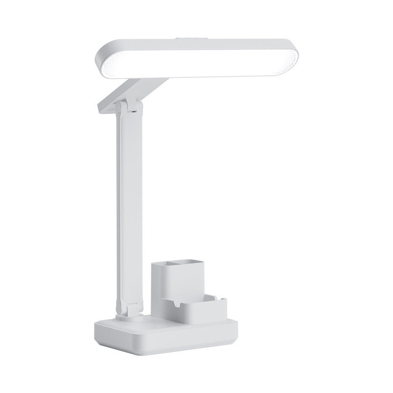 Table lamp student special eye protection dormitory learning charging plug-in dual-purpose children's eye protection reading lamp led eye protection lamp