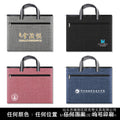 Office & business tote bag, document bag, waterproof zipper tote, file bag, tutoring bag, briefcase, custom document bag