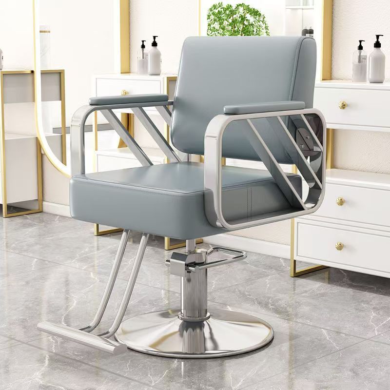 Hairdressing shop special chair hair salon special hair cutting stool classy hairdressing perm and dyeing area adjustable seat hairdressing chair