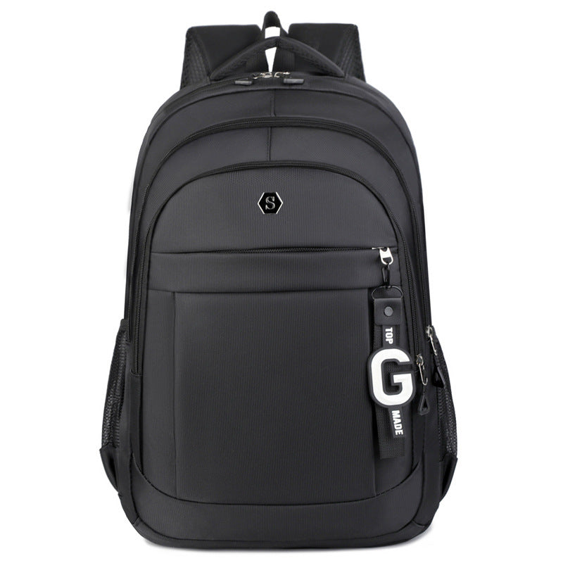 New Laptop Bag Men's and Women's Backpack Large Capacity Business Travel Backpack Premium Sense School Bag College Student