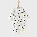 Wholesale baby rompers - spring/autumn pure cotton newborn long sleeve crawling suit 0-2 years old sleepwear baby onesie autumn outfit
