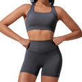 European and american summer cloud-like yoga set - tight-fitting, butt-lifting fitness outfit, two-piece gym running sportswear for women