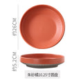 10.2inch cinnabar orange